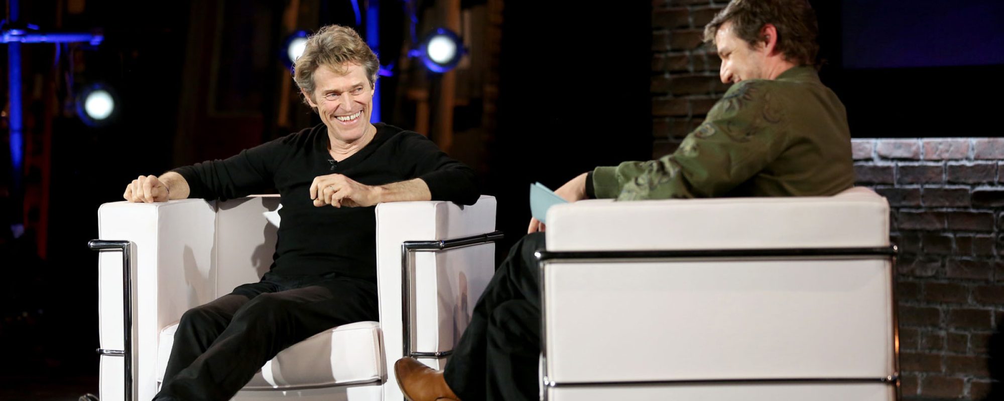 WILLEM DAFOE RETURNS TO INSIDE THE ACTORS STUDIO FOR OVATION TV WITH PEDRO PASCAL AS HOST